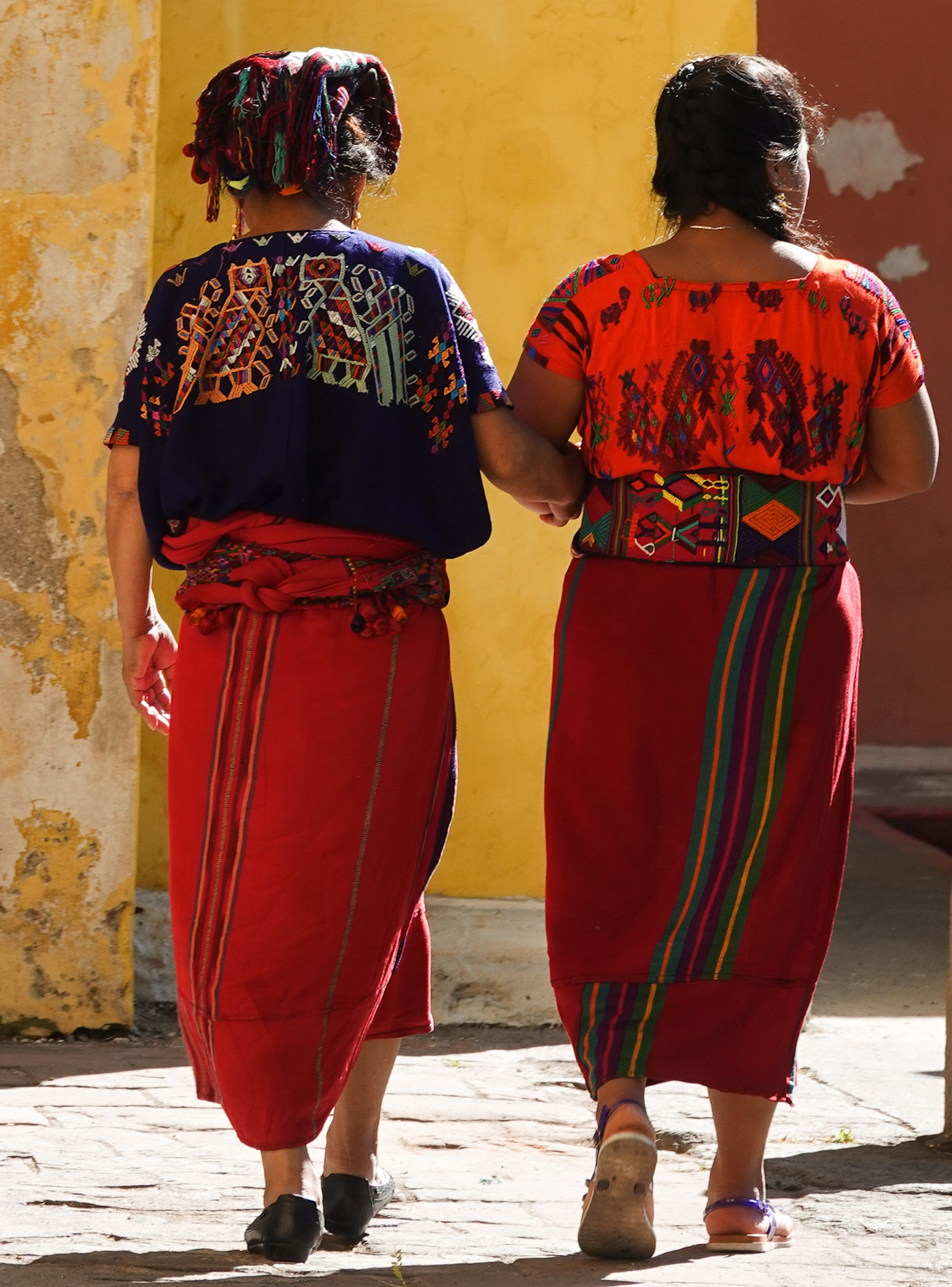"Walk With Me..." Antigua, Guatemala by Stephanie Jolluck